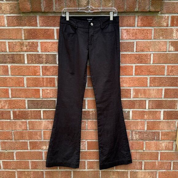 Bebe Corduroy Trousers Warrior Princess Sz 4 Black NWT